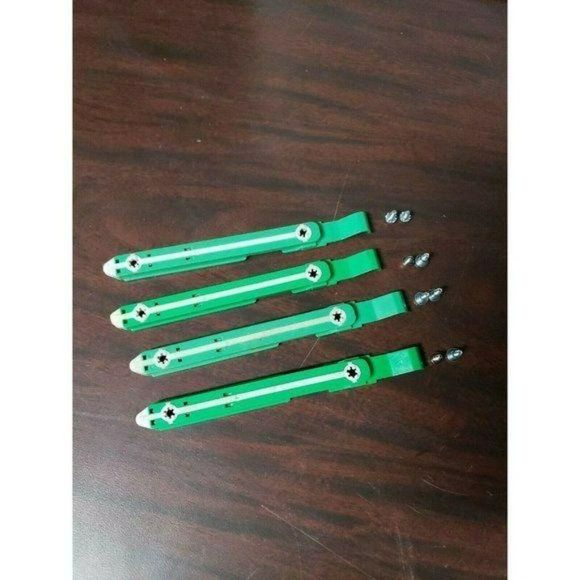 4x Original Dell Dimension‎ / Optiplex Hard Drive Mounting Rails 87VYR - Picture 1 of 11